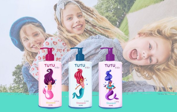 化妆品包装设计,儿童洗发水品牌设